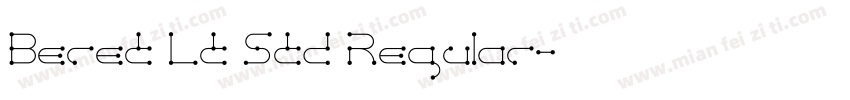 Beret LT Std Regular字体转换